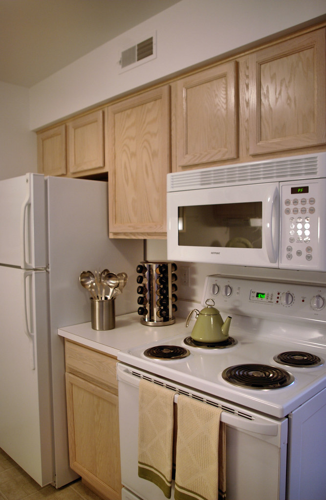 Modern kitchen design with luxury quartz countertops